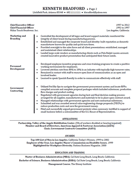 Angeles insurance los manager resume