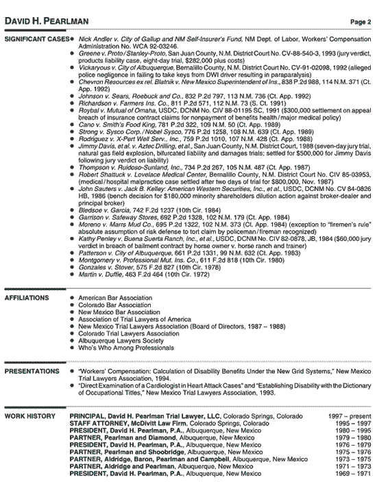 example legal resume district attorney prosecutor resume example