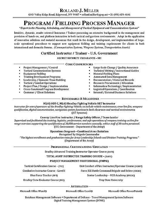 Resume processing software