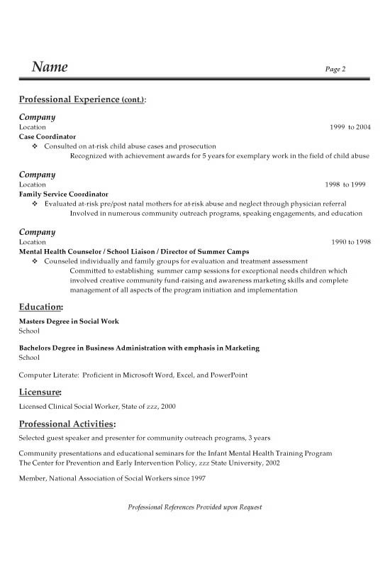 Salesman resume description